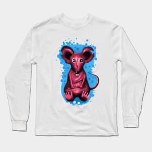 Pink Mouse Long Sleeve T-Shirt